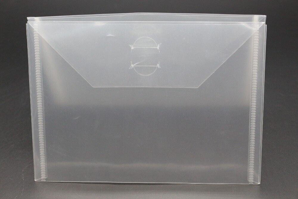 ZhuoAng 5 stuks/set van plastic opbergtas matte transparant rits seal/DIY craft reliëf clip transparante opbergtas