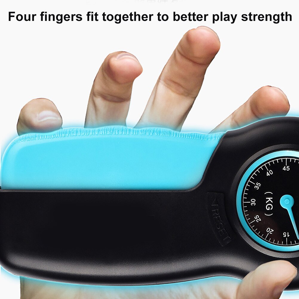 0-55kg mekaniska pekare dynamometer handgrepp kraftstyrka mätare hand kraft kraftstyrka mätare mätverktyg
