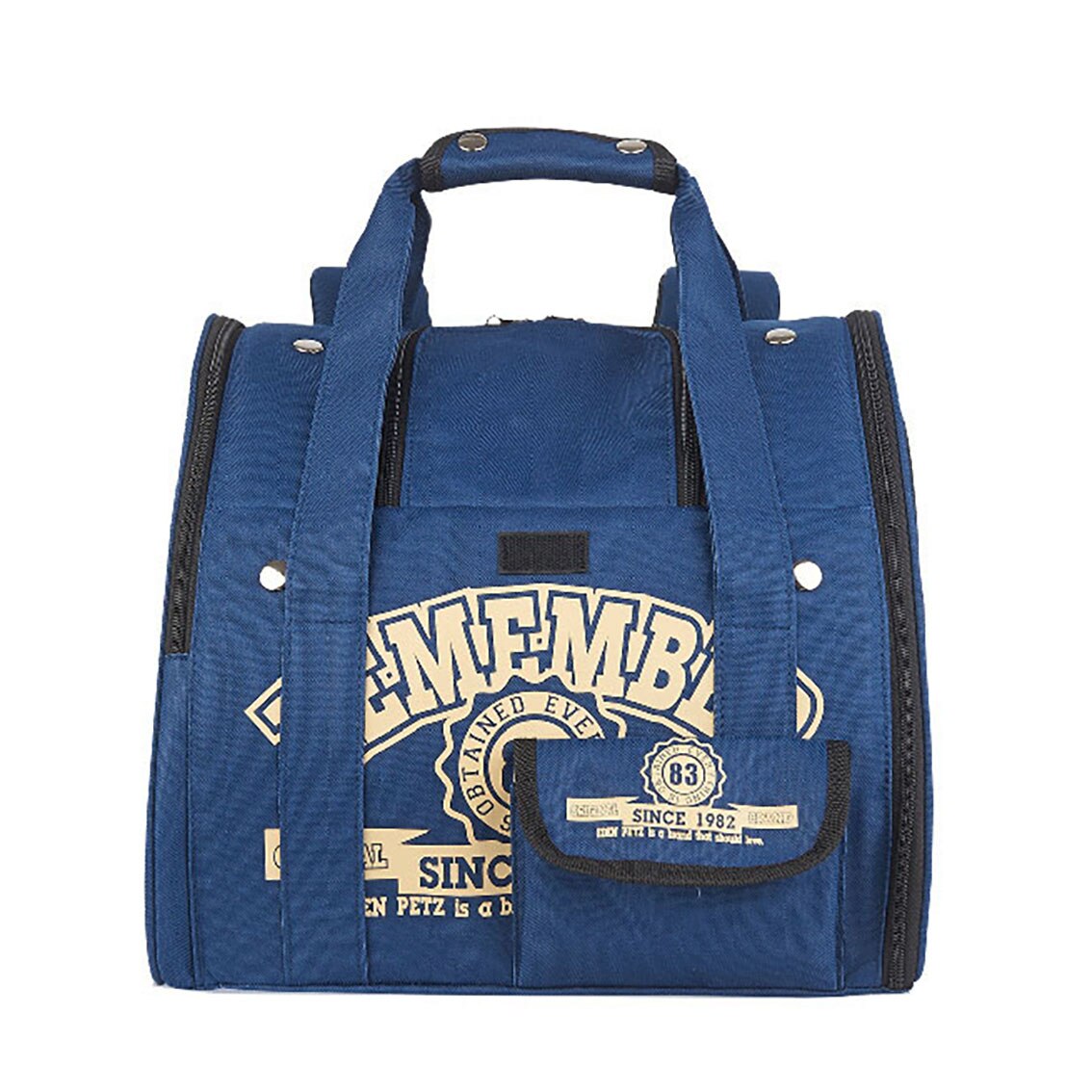 Kot plecak dla psa przewoźnik samochodowy torba podsiodłowa komfort transportu podwójne ramię podróży plecak na zwierzę: niebieski Beige kolor