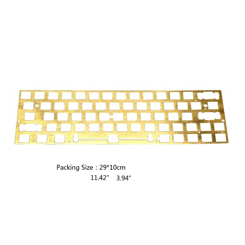 Messingplade positioneringsplade plademonterede stabilisatorer til  gh60 xd64 dz60 gk64