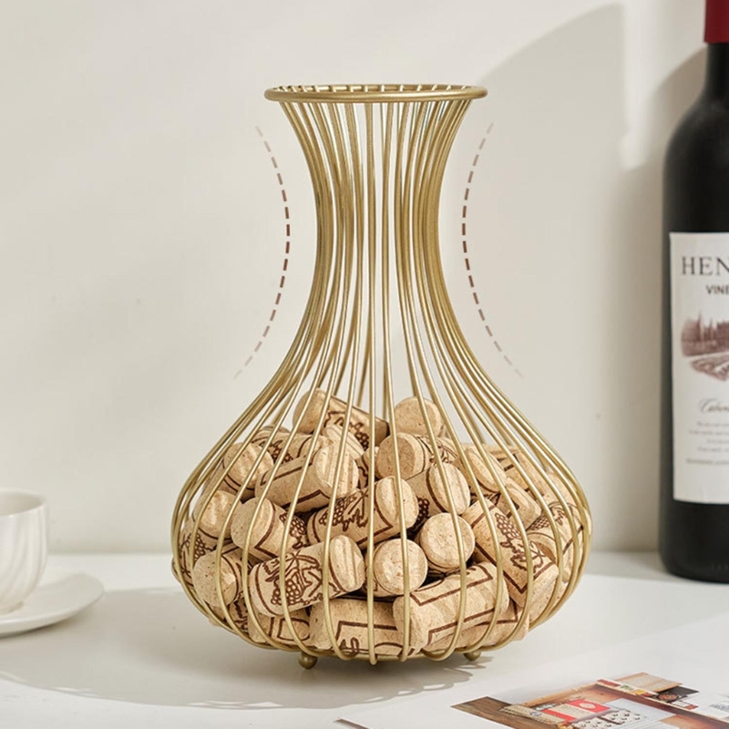 Soporte corcho vino, expositor corcho, tapón contenedor almacenamiento, organizador para cocina, Bar, accesorio decoración