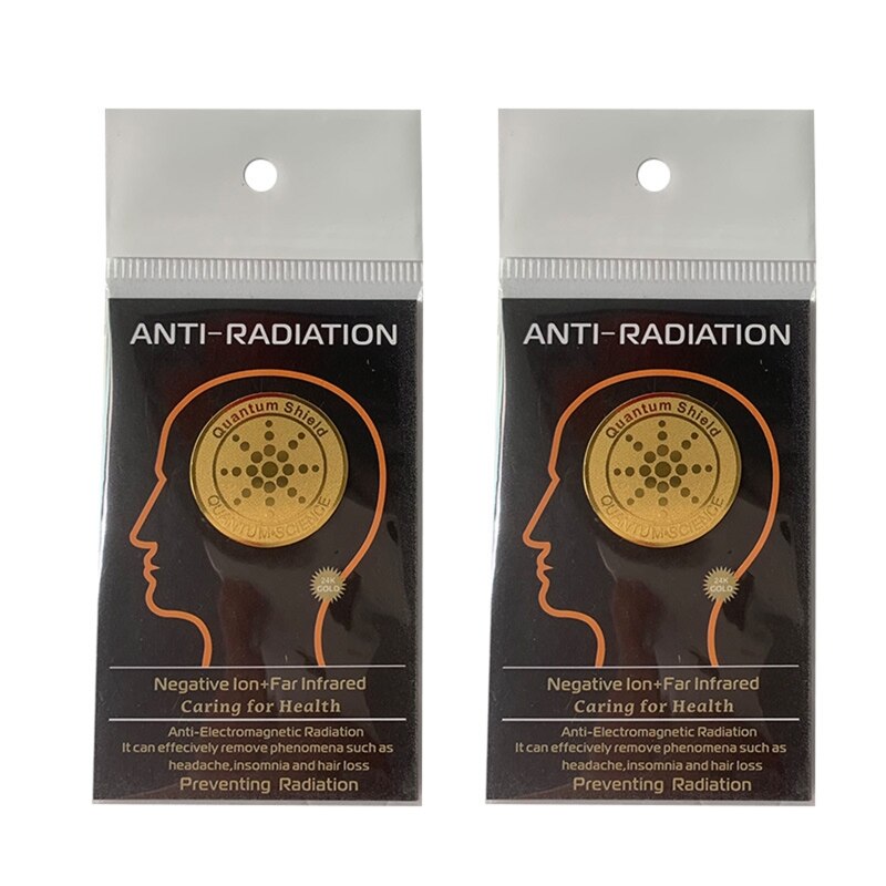 10pcs Energy Anti Radiation Shield EMF Protection Mobile Cell Phone Stickers EMR WXTB