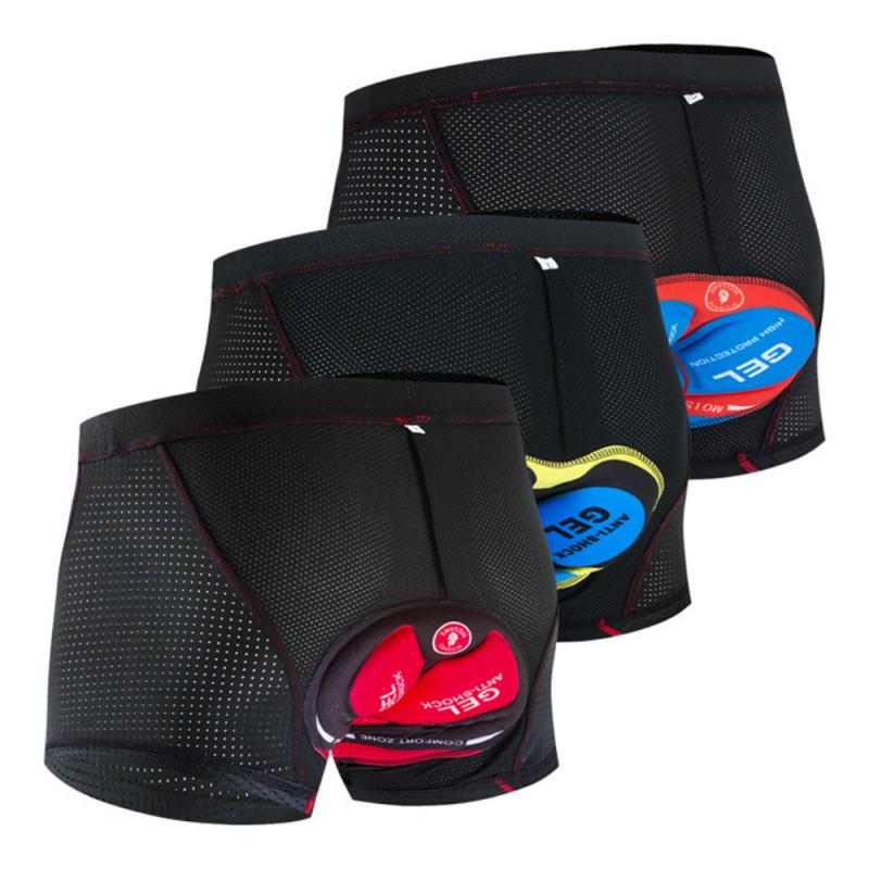 Heren upgrade fietsbroek fietsondergoed 5d gel schokbestendig fietsondergoed fietsbroek fietsondergoed