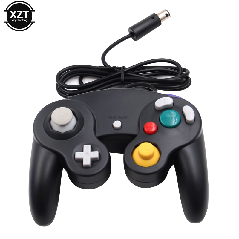 Wired Game Handle Gamepad Shock Stick JoyPad Vibration For Nintendo for Wii GameCube for NGCController for Pad Joystick newest
