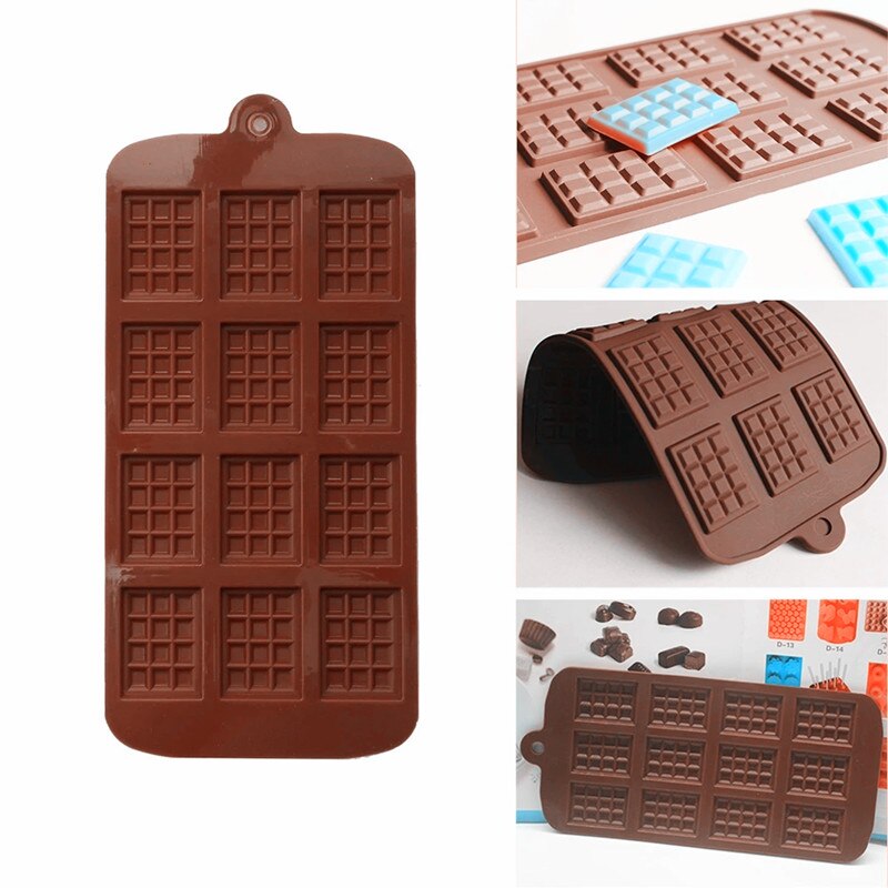 Kit Chocolate Artesano Molde De Silicona Para Chocolate - 2 Piezas, Profundo, Incluye Espátula Y Bolsas Moldes Silicona Reposteria