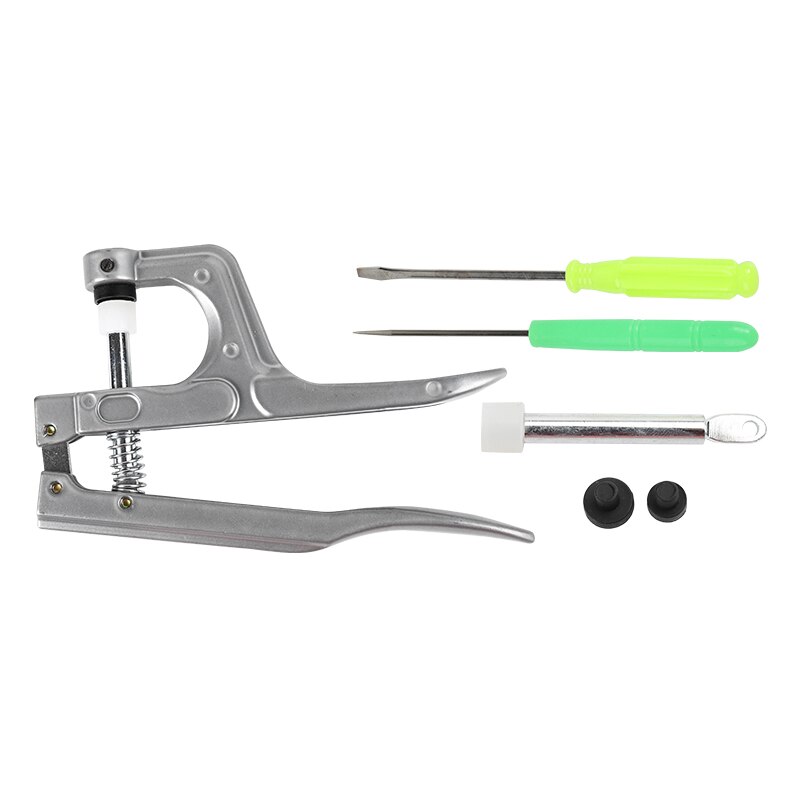 360 Sets T5 Plastic Snap Button with Snaps Pliers Tool Kit &amp; Organizer Containers,Plastic Pressure Seam Snap, Button Press Studs: tool
