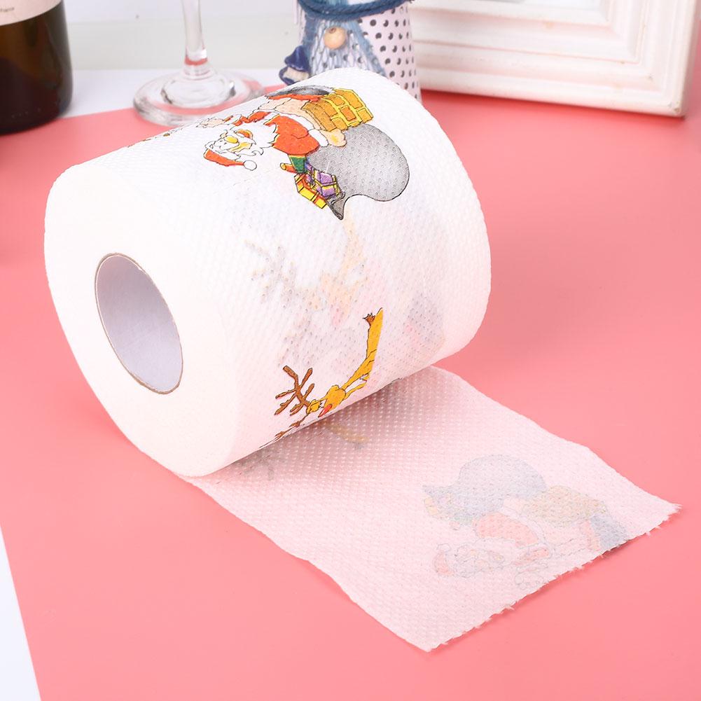 Santa Claus Pattern 10.3*10.3*10cm Xmas Accessories Merry Christmas Paper Personality Supplies Party Living Room Cute
