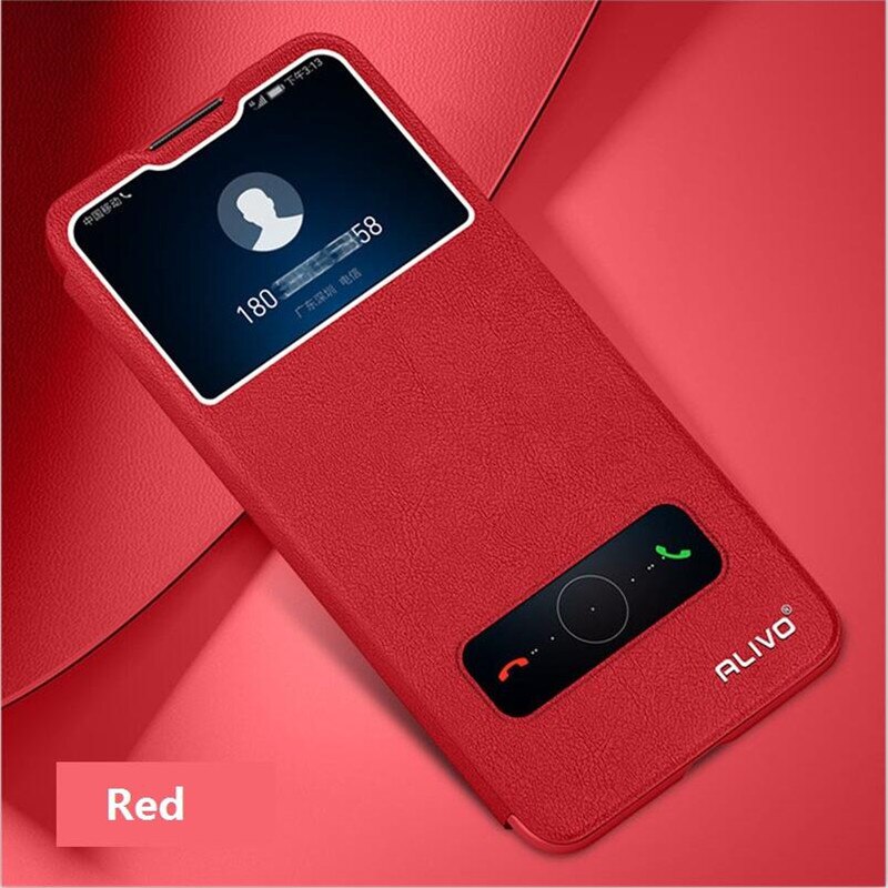 Inteligentne etui na okno dla honoru 50 Pro Honor 50 se etui na telefon magnes klapki skórzane etui na Honor 50 Pro se etui Honor50 Pro Funda