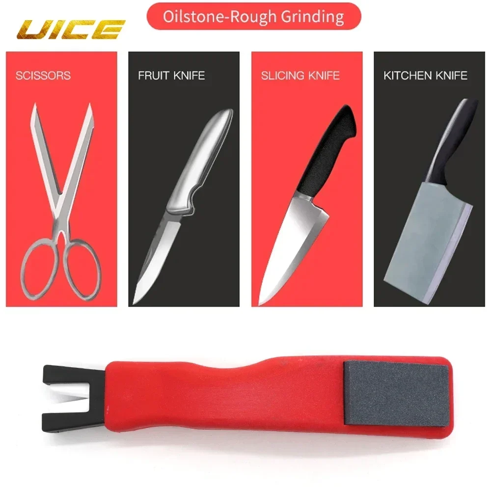 Afilador de cuchillas de borde de patín de hielo de mano, accesorios de Hockey, herramienta de piedra de afilar para patines de Hockey sobre hielo, hoja de patinaje