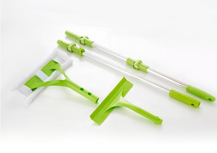 Free ship telescopic Multifunction High-rise window cleaning glass cleaner brush for washing windows Dust brush clean hobot