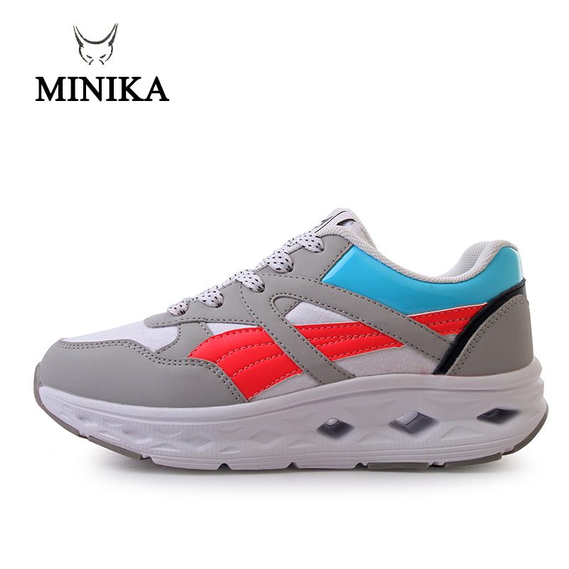 Spring Height Increasing Toning Shoes For Women Platform Shake Fitness Shoes Damping Sapatilha Feminina Workout Sport Shoes