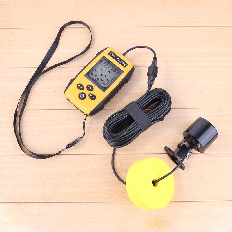 100m 200KHz Portable Underwater Sonar Fish Finder Detector Wireless Sonar Fishing Underwater Camera Deeper Depth Cam Transducer