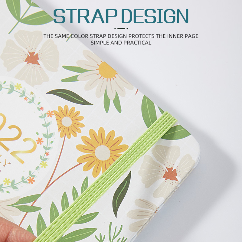 Daily Planner Simple Hardcover Flexible Daily Planner Thick Paper Time Management For Women Men Desk Calendar DJA88