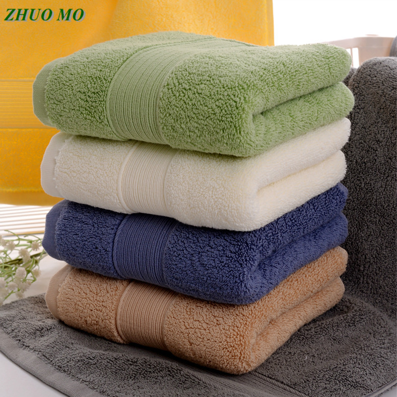 Zhuo mo egyptisk bomuld ansigt håndklæde badeværelse ensfarvet sports håndklæde 5- stjernet hotel hjemmebrug 36*76cm ansigt håndklæder