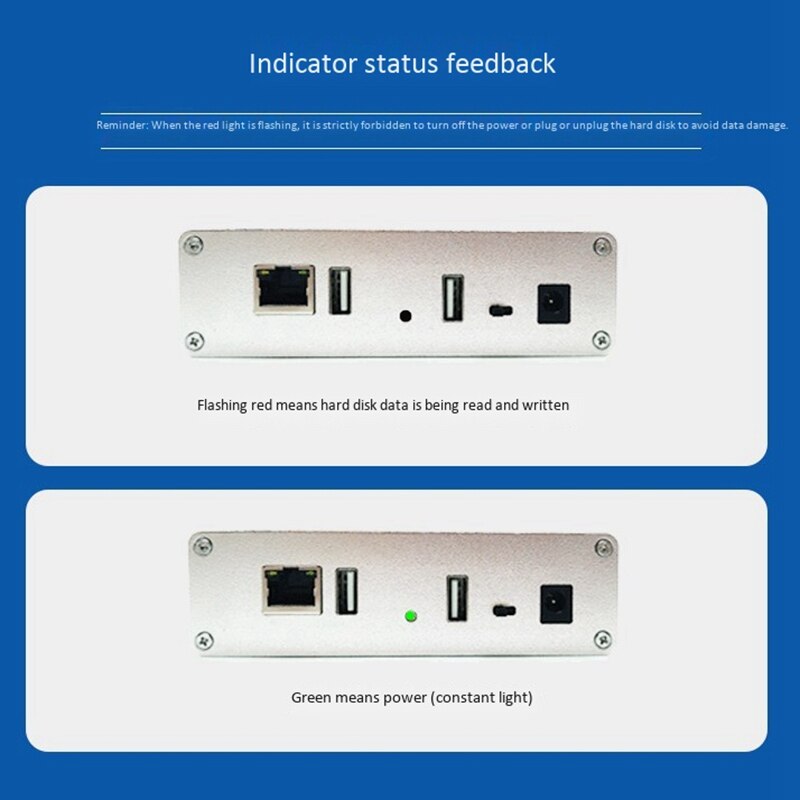 Voor Cherry Pi Nas Allwinner H3 Development Board Kit Smart Usb2.0 Netwerk Cloud Storage Ondersteuning 2.5Inch Hdd Us Plug