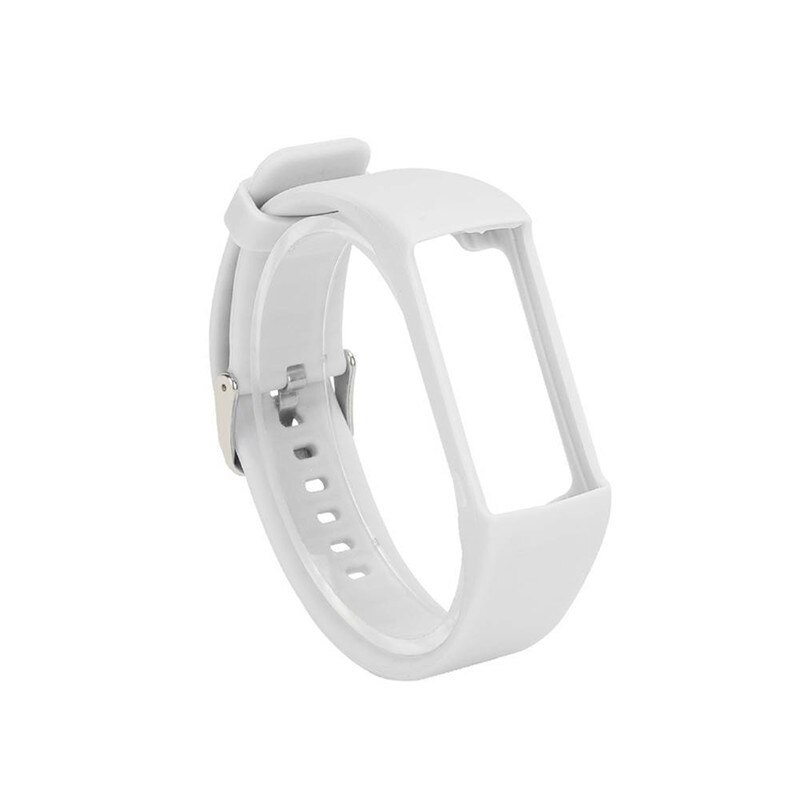 Ersatz Silikon Uhr Band Handgelenk Gurt Armbinde Clever Uhren Zubehör Für Polar- A360 A370 GPS Uhren: Weiß
