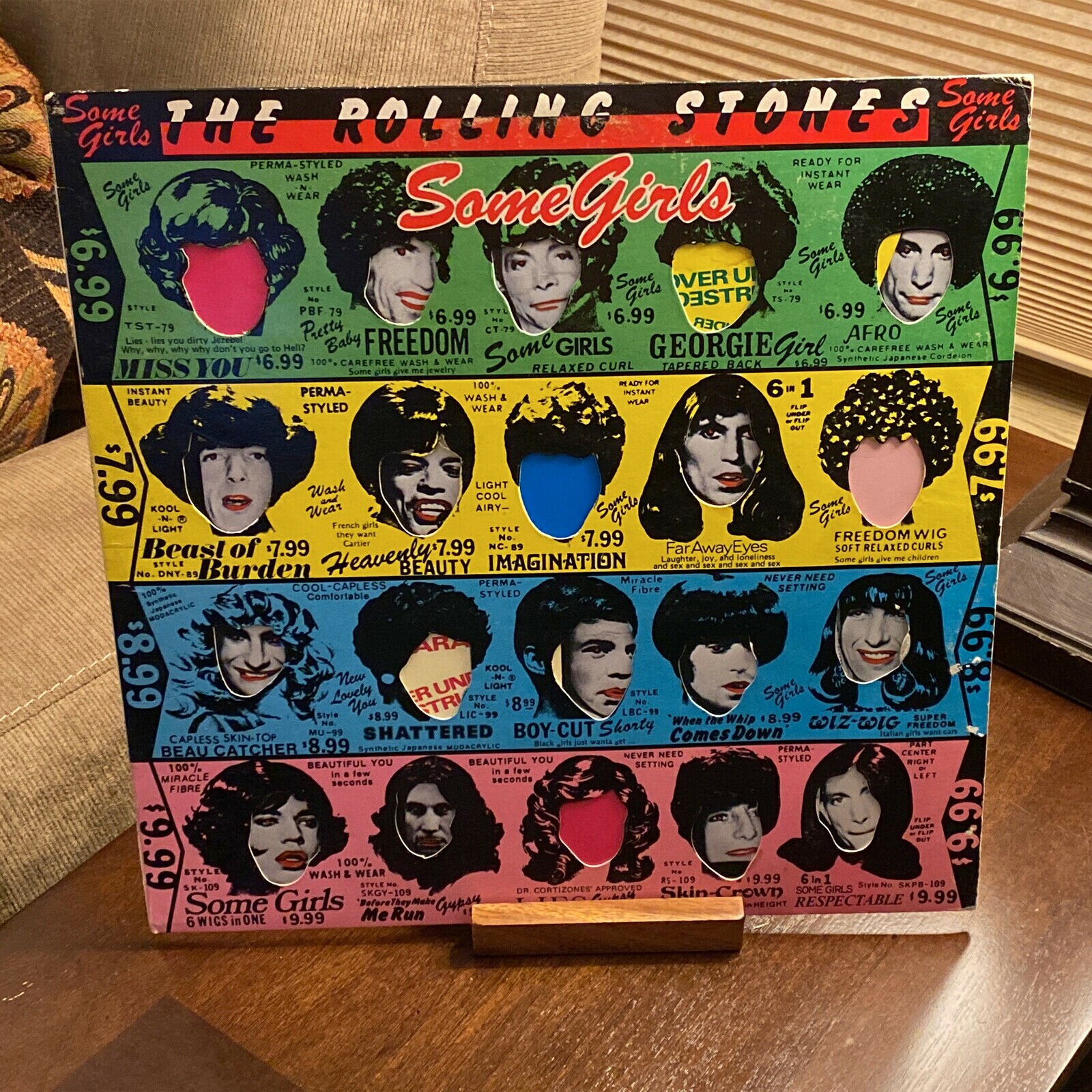 Record Album Cover Display LP Record Holder Vinyl Display Storage Organization