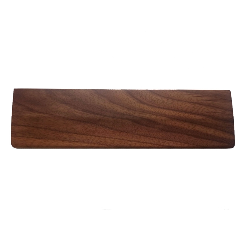 Zweihand-Tastatur aus Holz für Handballenauflage, Tastatur-Handgelenkauflage, Nussbaum-Handgelenk