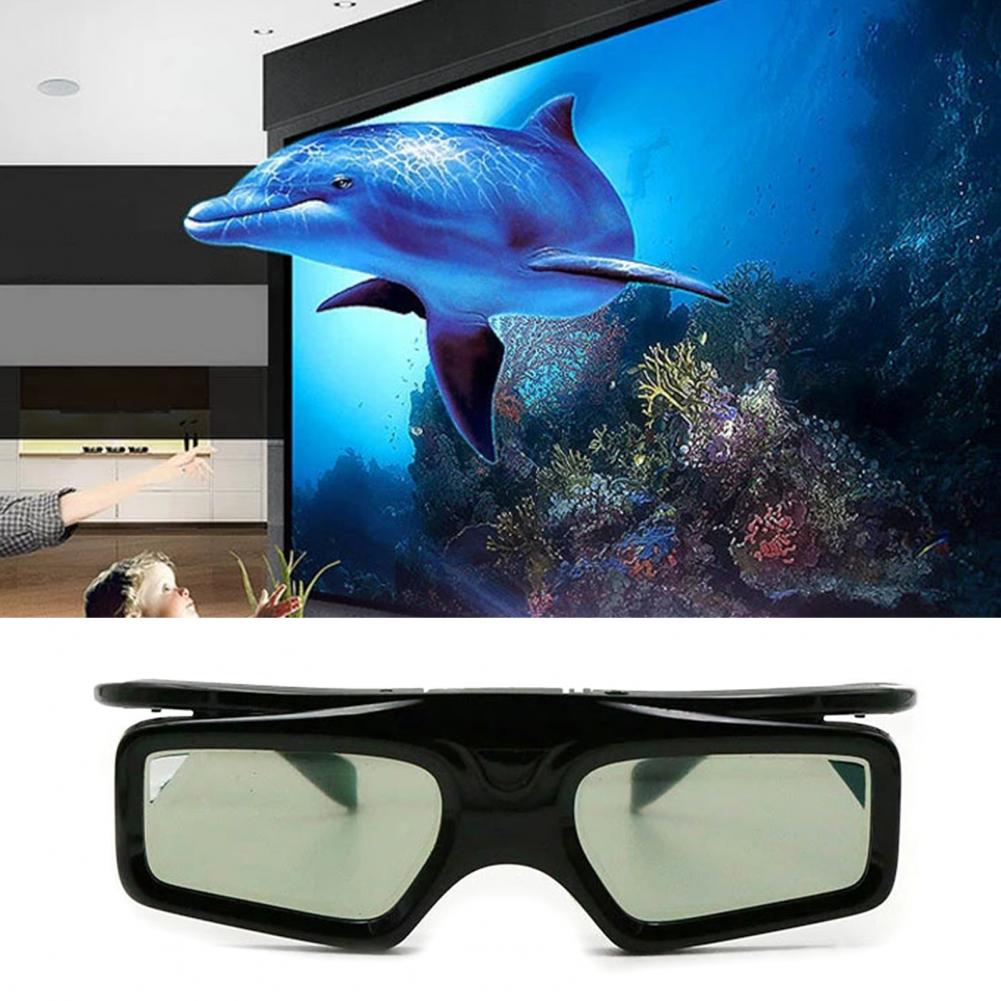 GL900 3D Bril Praktische Active Shutter Herbruikbare Zwart Pc Movie Bril Accessoire Voor Dlp Link 3D Projectoren/Tvs
