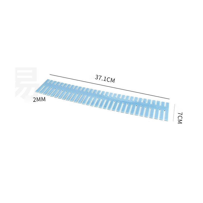 4PCS Adjustable Plastic drawer DIY grid divider household storage storage box underwear socks grid sorting grid free combination