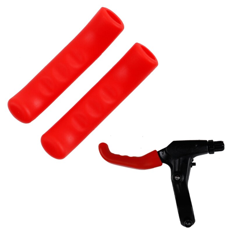 Housse de Protection universelle en Gel de silice, pour poignée de frein de vélo, vtt, cyclisme sur route, équipement fixe