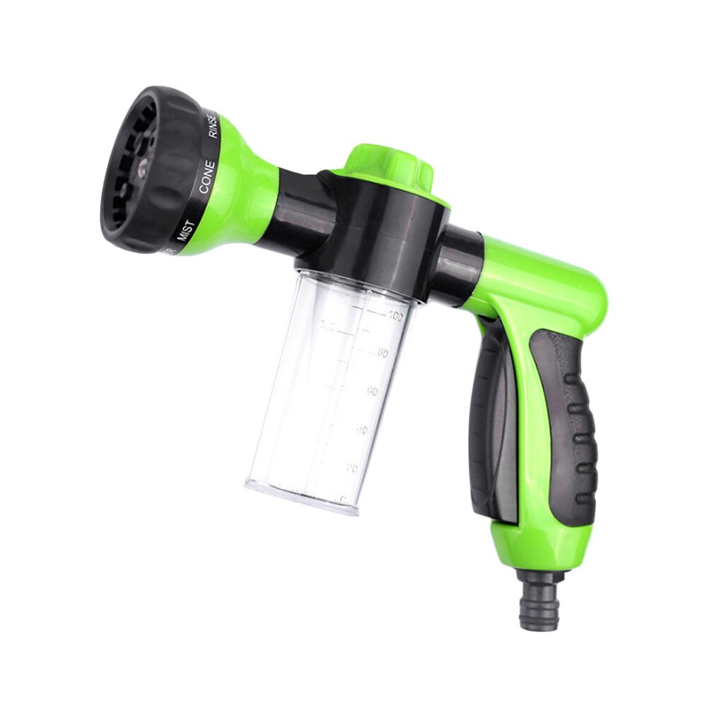 Pressure Washer Foam Car Washer Sprayer Garden Hose Nozzle Sprayer With 8 modes For Car Plants Sanitizer Sprayer: A