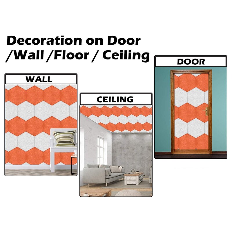 Hexagon Akoestische Panelen Afgeschuinde Rand Geluid Proof Panelen Geluidsisolatie Absorptie Panel Voor Opname Studio Office Home