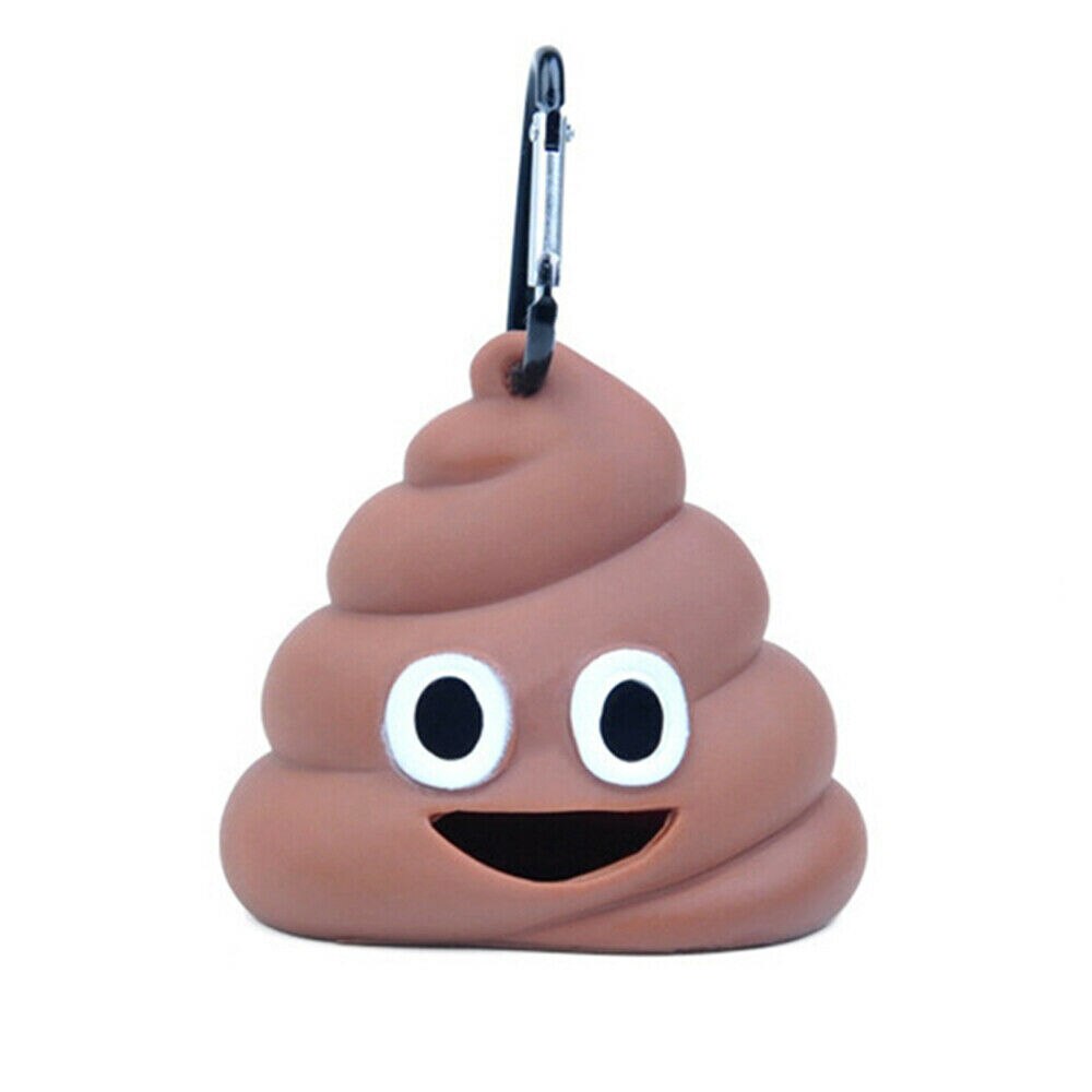 Dog Poop Bag Dispenser Eco-friendly Silicone Pet Waste Bag Holder For wgk