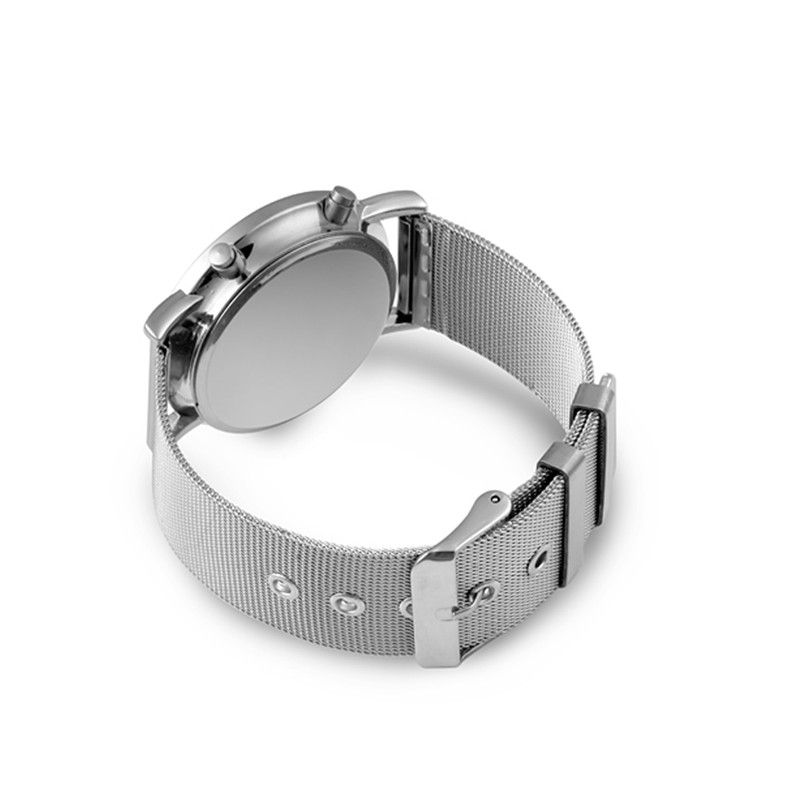 LED Kühle Digitale Uhr Männer Uhren Luxus Gittergewebe binär Uhren Männlichen Digitale Stunde Uhr Montre Homme Masculino Uhren