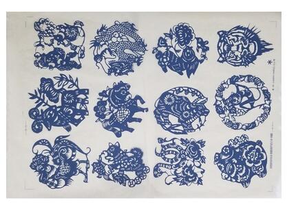 Jingdezhen – papier de transfert d&#39;argile, poterie céramique, glaçure sous glaçure, fleurs colorées, papier autocollant haute température, bricolage, 1 pièce: 19