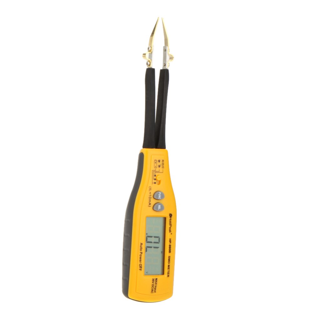 HP-990B Digital SMD Multimeter ESR Capacitor Resistor Tester SMD Plier Clamp Meter Diode Continuity Test
