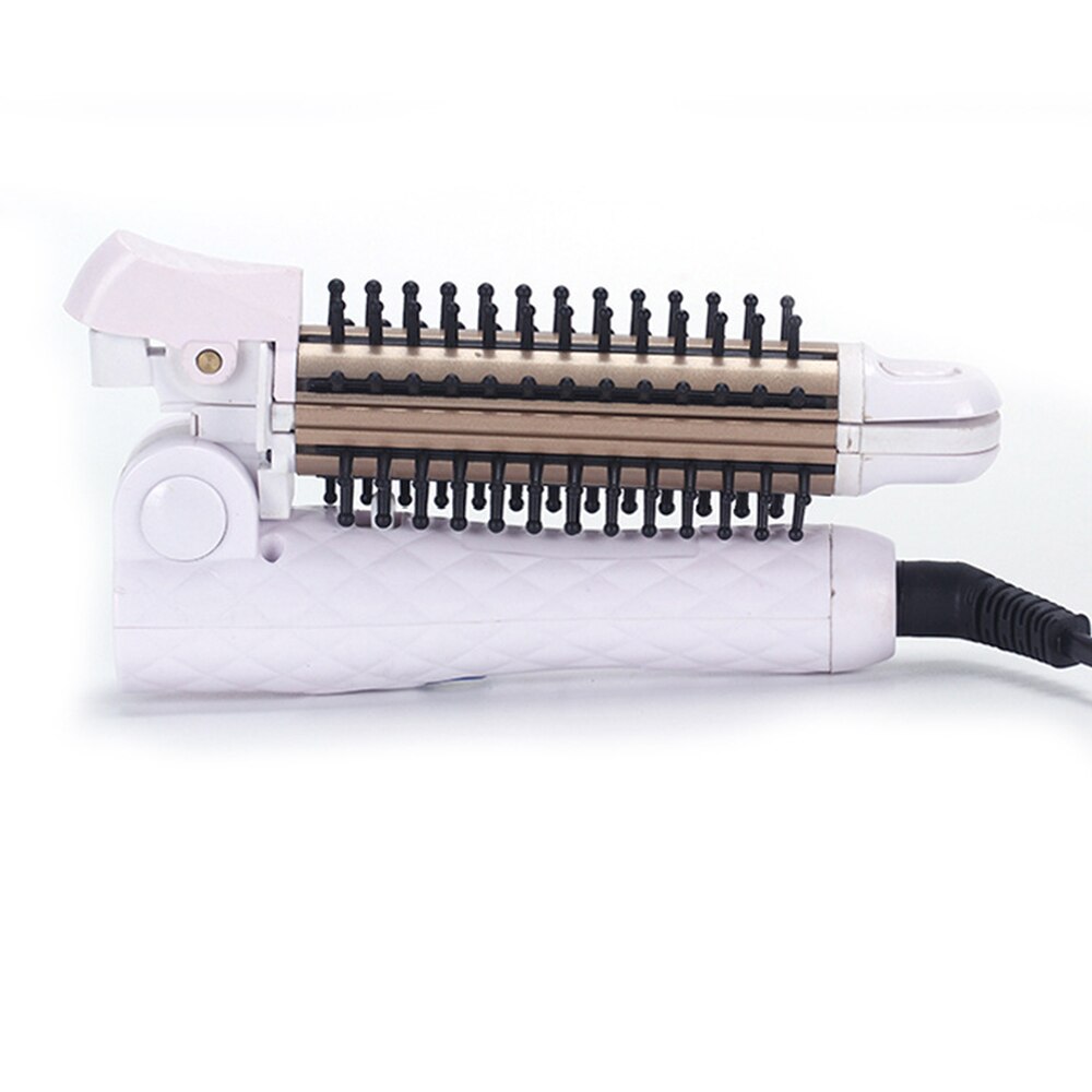 Hair Curlers Hair Styling Tool Curling Iron Electric Corrugation For Hairs Curler Foldable Wave Straight Double Use: Default Title