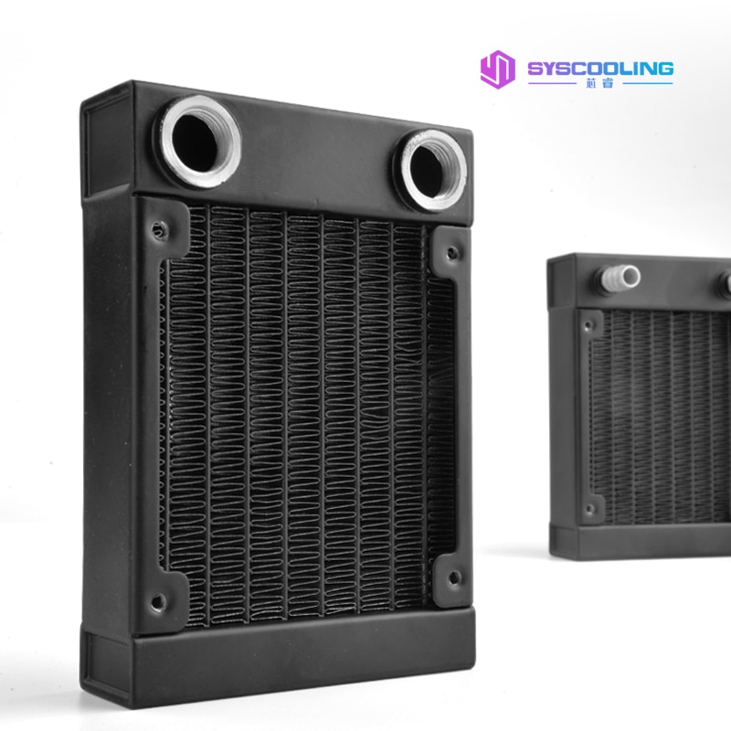 Syscooling water cooling radiator 80*80mm aluminum material