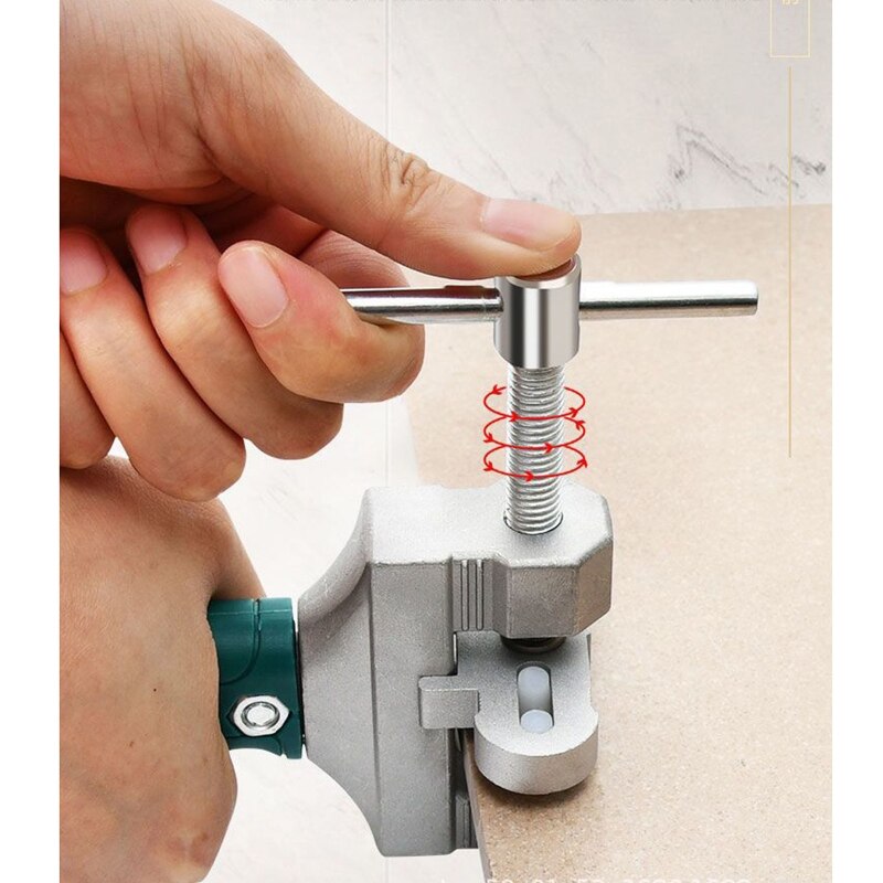 2 in 1 Portable Tile Cutter Glass Tile Cutter Tool Kit Manual Tile Cutting Tools for Glass Porcelain Tile Ceramic Marble G8TB