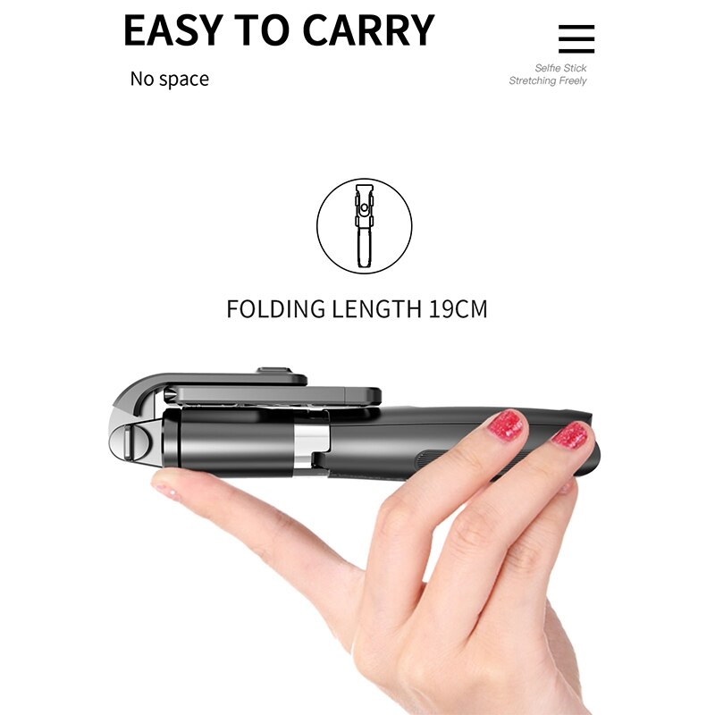 Smartphone Holder Phone Selfie Stick Hand Grip Stabilizer Support Phone Size 4.0-6.2 Inches Ergonomic Multifunctional