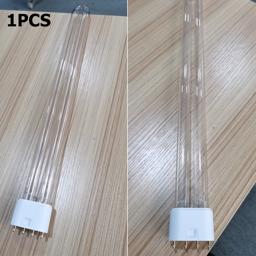 1 Pcs 50W 2G11 Quartz Lamp Tubes Replacements for Ultraviolet Light UV Disinfection Bactericidal Germicidal Sterilization Lamps