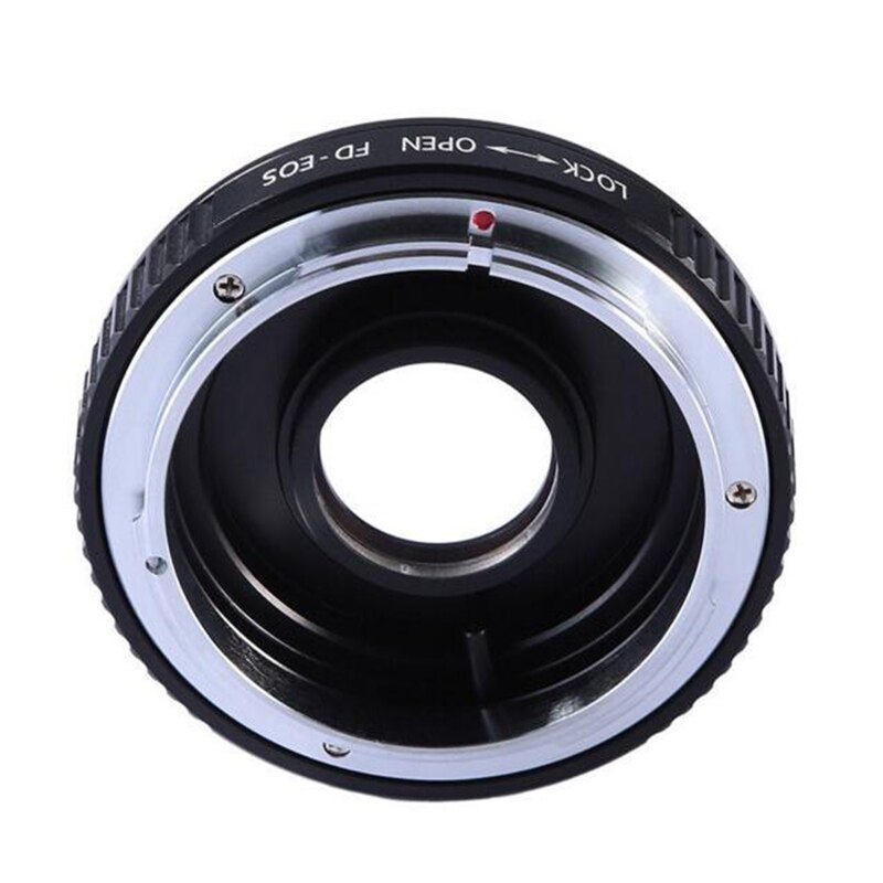 For FD-EOS FD-CANON FD Lens Adapter Ring With Optical Glass Focus Infinity Mount to for canon EOS EF Camera 500d 600d 5d2 6d 70d