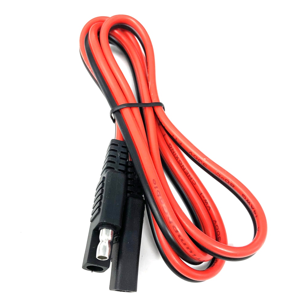 100CM 14AWG 20A SAE To SAE Quick Disconnect Extension Cable Cord Battery Charger Cable Connectors Extension Charging Cable
