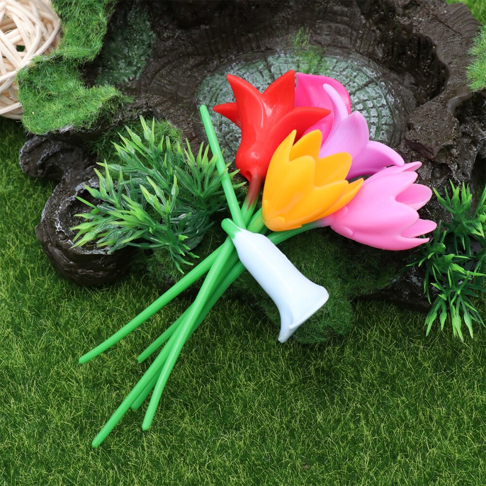 12 pcs Glass Marker Flower Shape Silicone Drinking Cup Identifier for Martini Cocktails Champagne