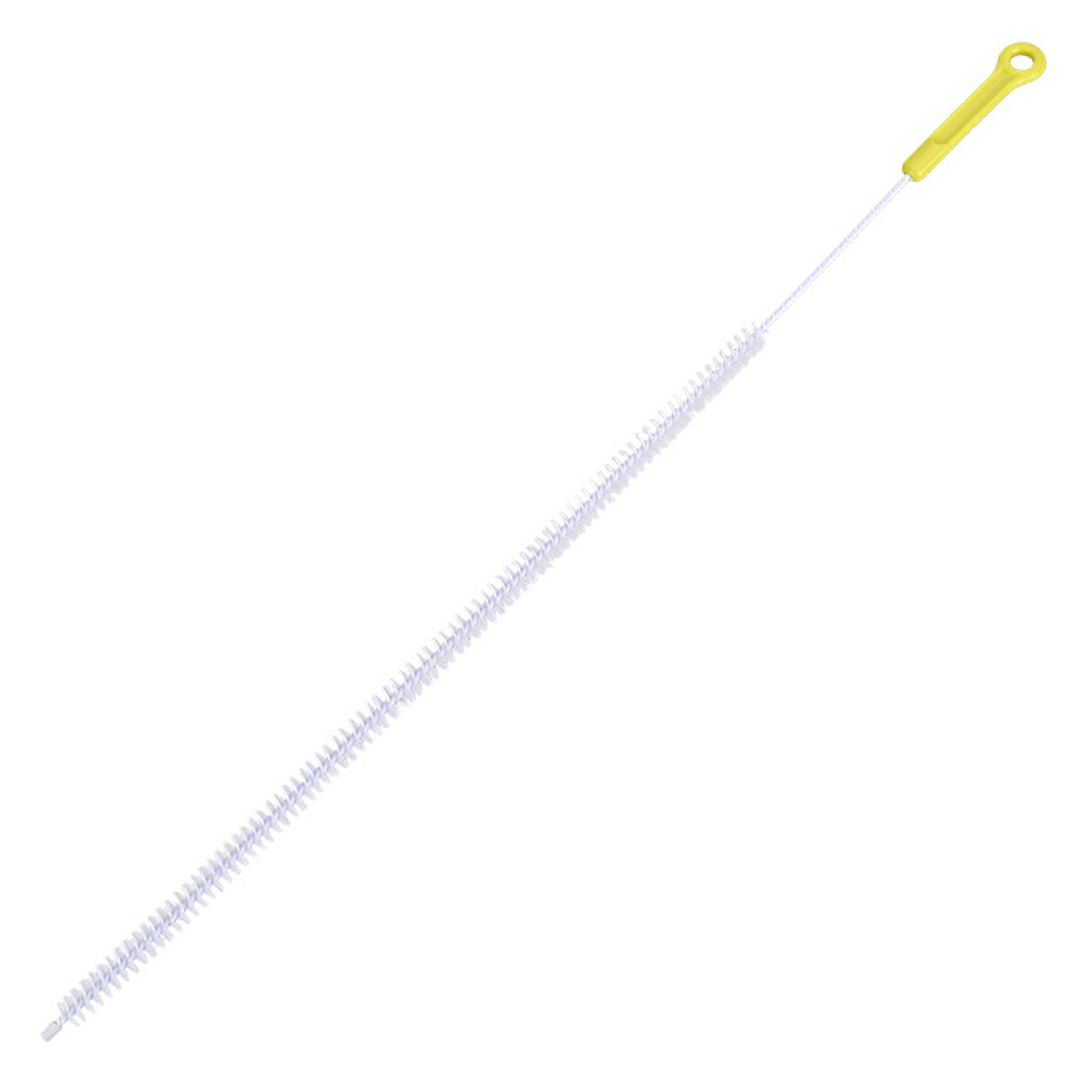 71CM Pipe Cleaning Brush Home Bendable Sink Tub Toilet Dredge Pipe Snake Brush Brush Tools Bath Kitchen Accessories: Yellow