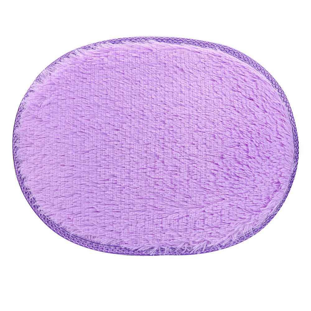 30*40Cm Anti-Skid Pluizige Shaggy Gebied Tapijt Thuis Slaapkamer Badkamer Vloer Deur Mat