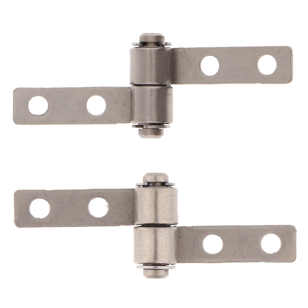Charnière de positionnement à Friction | 2 pièces Nickel 0,1n. m, Rotation de 360 degrés couple, trou de 3.3mm et longueur de 19mm