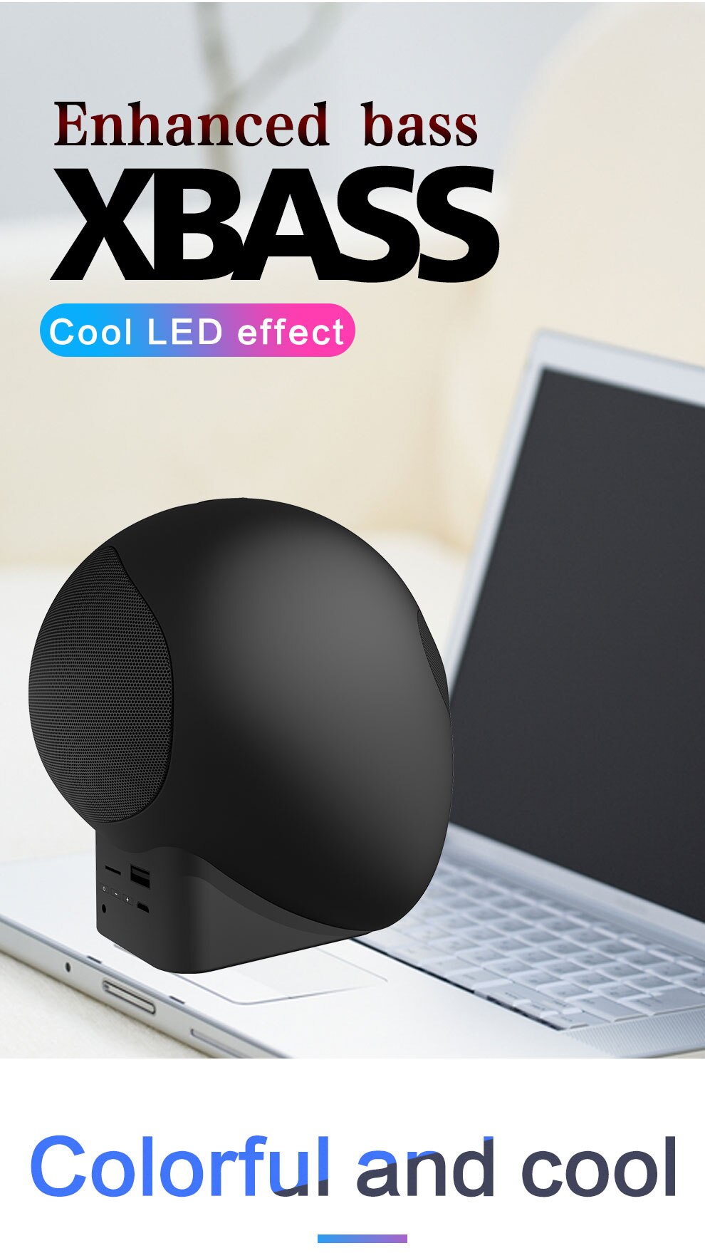 Alien Portable Wireless Bluetooth speaker subwoofer 360 Stereo Deep Bass ET Alien Speaker FM Radia TF USB Music Player