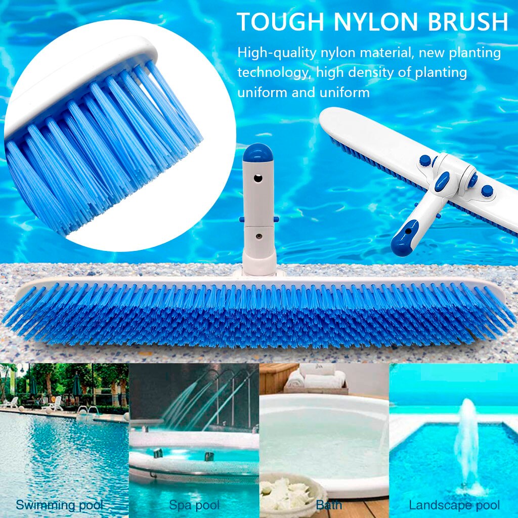 Swimming Pool Vacuum Head Cleaner Cleaning Brush Suction Head Clean Tool Pool Wall Cleaning Tool Vacuum Head Absorb Algae Remove