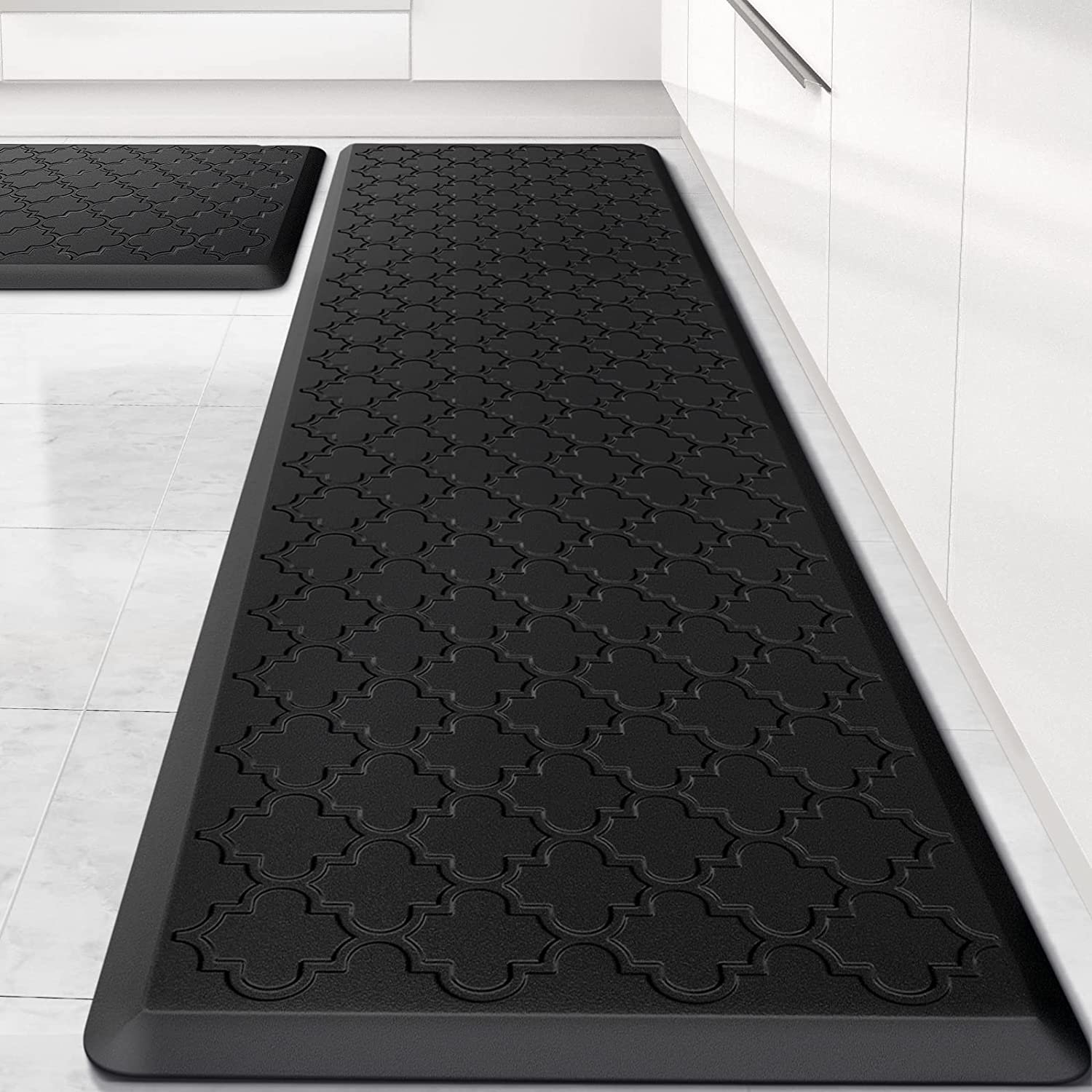 Alfombrilla acolchada antifatiga para la cocina, tapete impermeable y antideslizante, de espuma cómoda, de pie