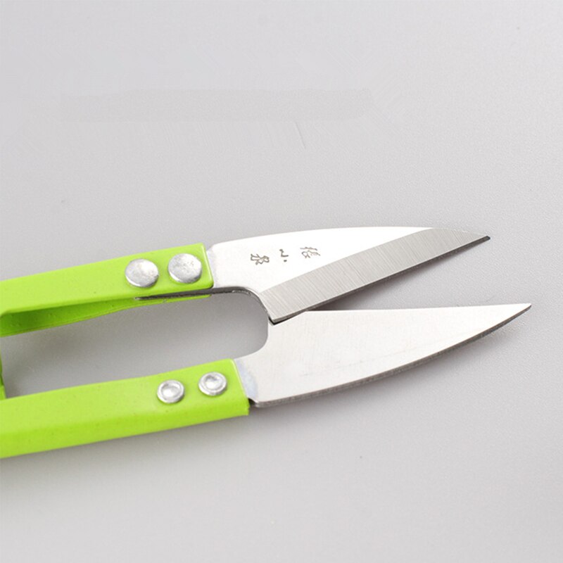 U shape yarn thread trimmer sewing scissors cut cross stitch embroidery office portable scissors clothing tailor scissors