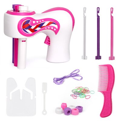 Hårstyling værktøjer hår fletning automatisk fletning maskine elektrisk hamp blomster hår fletning hår fletning enhed kit: Default Title