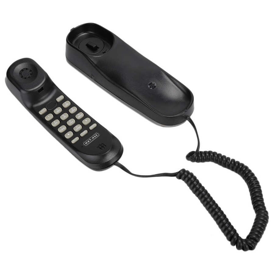 Kxt 433 engelse buitenlandse handel hangende telefoon zwart (britse telefoonlijn met willekeurige kleur) telefoon hangende telefoon