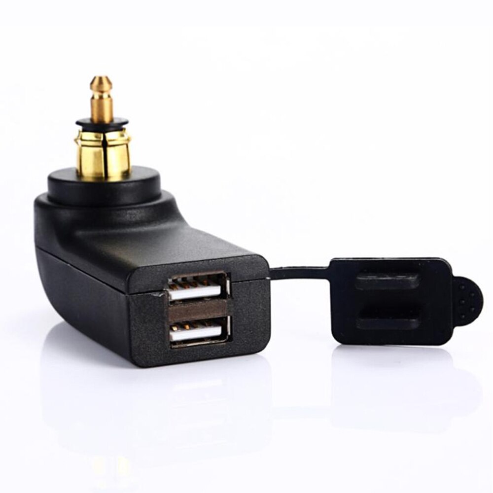 Motorfiets Lader Autolader Dual Usb 4.8A Telefoon Oplader Power Adapter Sigarettenaansteker Voor Bmw Motorfiets Lader