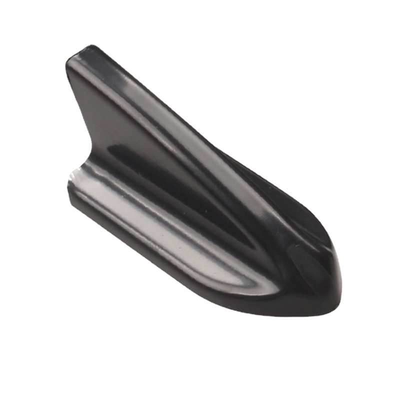 Kit d&#39;ailes de requin en PP, 6 pièces, protection UV et résistant aux intempéries, Style voiture noire, générateur Vortex: Black
